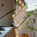 Axyaa LED Pendant Chandeliers: Modern Lighting for Living Room and Staircase