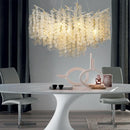Axyaa Gold Crystal Branch Chandelier: Luxe Money Tree Lighting for Home Décor