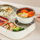 Axyaa Bento Lunch Box for Adults with Compartments and Storage Compatibility