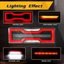 Axyaa LED Tail Lights for Toyota Land Cruiser 70 Series FJ75 Pick-Up - Running Signal Brake Tail Lamps