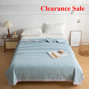 Axyaa Solid Color Bubble Cotton Summer Cool Quilt - Breathable & Machine Washable