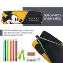 Axyaa Mickey Mouse Minnie Pencil Case School Gift Pouch Pen Holder Big Capacity