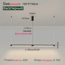 Axyaa Nordic Light LED Pendant Chandelier for Dining Table Kitchen - Memory Function