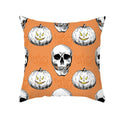 Axyaa Halloween Demon Pumpkin Throw Pillow Cover 45X45CM