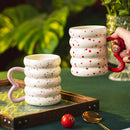 Axyaa Ceramic Donut Mug - 400ml Coffee Cup for Home & Office, Ideal Gift