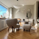 Axyaa Cloud Chandelier: Danish Paper Pendant Lamp for Home Décor