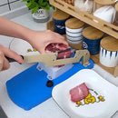 Axyaa Meat Slicer: Table Slicer & Veg Cutter for Beef, Mutton Rolls, Frozen Cutting
