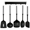 Axyaa Stainless Steel Handle Silicone Kitchenware Set, Non-Stick Utensils, Cooking Tools