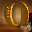 Axyaa Personalized Engraved Name LED Night Light for Couples Baby Kid Room