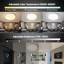 Axyaa Smart RGB LED Ceiling Light with Bluetooth Control for Home Decor