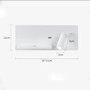 Axyaa Adjustable Angle Wall Lamp with USB/Wireless Charging for Study, Bedroom, Reading