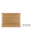 Axyaa Walnut Wooden Tray with Beech Handle for Kitchen, Fruit, Bread Serving