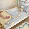 Axyaa Cotton Printing Bed Hat Set - Anti-Mite, Comfortable & Breathable
