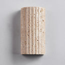 Axyaa Yellow Cave Stone Villa Wall Lamp - Japanese Style LED Lighting for Bedroom
