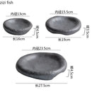 Axyaa Ceramic Steak Plate | Stylish Dessert Sushi Pasta Serving Plate for Restaurant