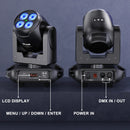 Axyaa 100W RGBW Moving Head Beam Light - Voice Control DMX Stage Lighting