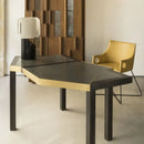 Axyaa Fabric Black Modern Luxury Table Lamp