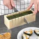 Axyaa Sushi Molds Set with Shovel: Heart/Round/Square Shapes, DIY Tools for Home Sushi Making