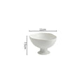 Axyaa High Foot Ceramic Snack Bowl Set - Thick Soup, Dessert, Sushi Bowls