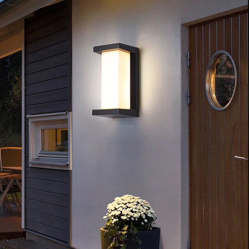 Axyaa 18W 30W Outdoor Wall Light Motion Sensor LED Porch Garden Street Lighting