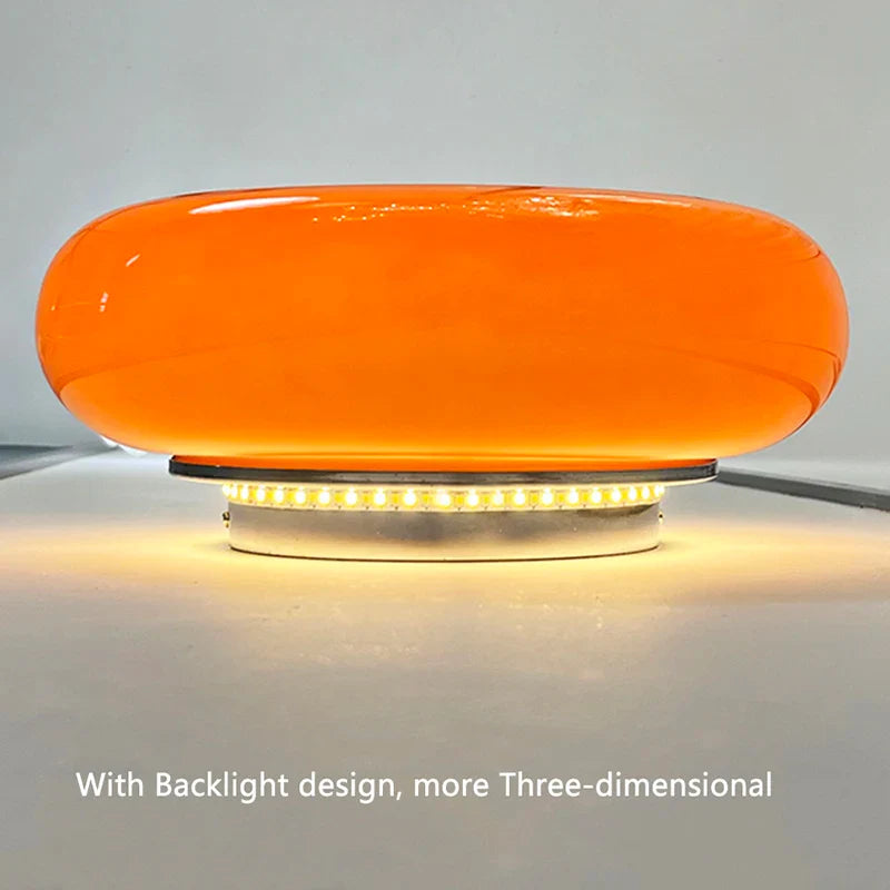 Axyaa Modern Bauhaus Donuts Wall Lamp for Bedside Living Room Hallway