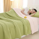 Axyaa Double Side Cold & Cooling Silk Summer Quilt Blanket