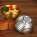 Axyaa Insulated Stainless Steel Ramen Bowl Set for Home Kitchen