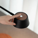 Axyaa Dimmable Wood Desk Lamp for Bedroom and Office Decor