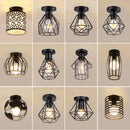 Axyaa Modern Iron Cage Ceiling Light for Home Decor with E27 Socket