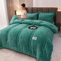 Axyaa Thermal Lamb Velvet Quilt - Thick & Double-faced - Warm & Comfortable