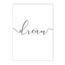Axyaa Beige Dandelion Bunny Tail Grass Canvas Art Print Nordic Flower Poster