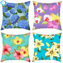 Spring Flower Cushion Cover by Axyaa - 45x45cm