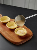 Axyaa Stainless Steel Long Handle Sauce Ladle Spoon Anti-Scalding Oil Splashing