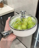 Axyaa Kitchen Essentials: Ceramic Tableware Set - Bowl, Plate, Salad Bowl, Fruit Bowl