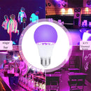 Axyaa 9W UV LED Purple Bulb for Halloween Party Decor