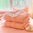 Axyaa Milk Fleece Winter Quilt: Thickened & Warm Comfortable Quilt Core