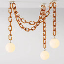 Axyaa Nordic Glass Ball Pendant Light for Home & Office Decor