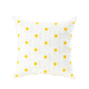 Embroidered Bohemian Pillow Cover by Axyaa - 45x45 Decorative Cushion Case