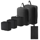 Axyaa 6-Pack Travel Storage Cubes - Waterproof Suitcase Organizer Bags