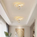 Axyaa Nordic Double Circle LED Lights for Home Indoor Decor