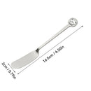 Axyaa Stainless Steel Butter Knife for Cheese Bread Jam Spreader Cream Cutter