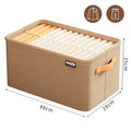 Axyaa Large Capacity Foldable Pants Storage Box - Clothing Organizer