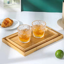 Bamboo Serving Tray by Axyaa - Kitchen Storage, Tea, Hotel & Home Use