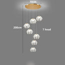 Axyaa Modern LED Pendant Light Chandeliers for Home Decor and Indoor Lighting
