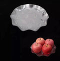 Axyaa Acrylic Fruit Plate Snack & Dim Sum Serving Tray for Melon Seeds and Dried Fruits