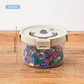 Axyaa Transparent Pencil Case - Marker Pen Storage Box & Organizer