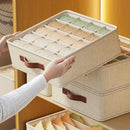 Axyaa Wardrobe Organizer Cabinet Drawer Box for Underwear Sock Bra Storage