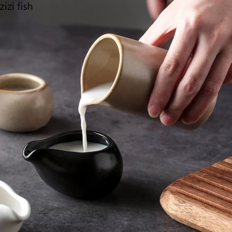 Axya Ceramic Tableware Set - Nipple Cups, Gravy Boats, Spice Dish, Snack Bowls