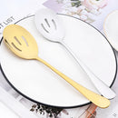 Axyaa Black Flatware Serving Set - 7Pcs Buffet Catering Utensils Kit