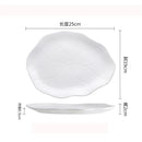 Axyaa Lotus Leaf Shallow Plate for Molecular Cuisine and Sushi